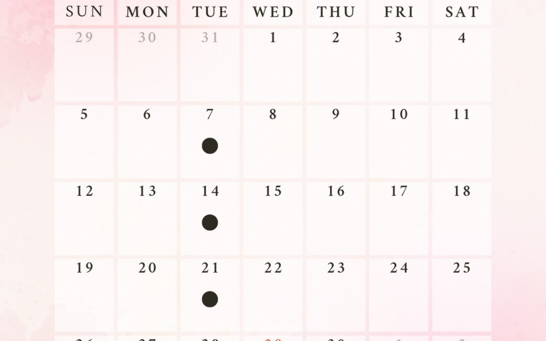 【4月の営業日のお知らせ】